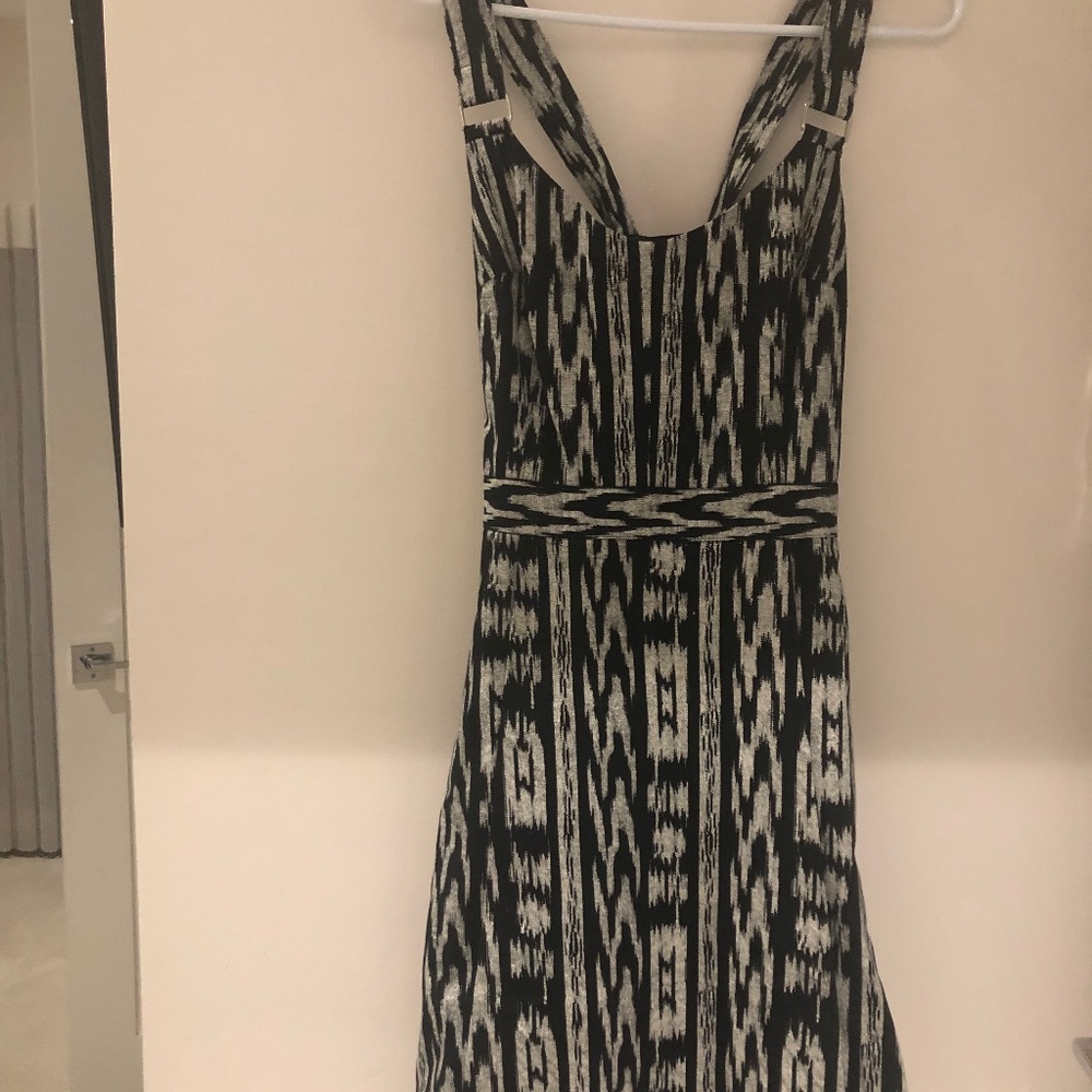 Rachel Roy Size 8 black and white event dress